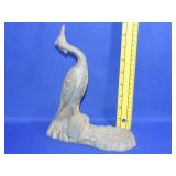 Cast Aluminum Bird Dish