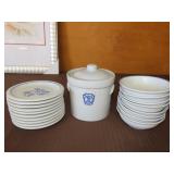 Pfaltzgraff Plates, Bowls & Canister