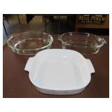 Pyrex & Corning Casserole Lot
