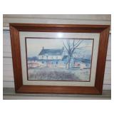Country House by Ranulph Bye Framed Print