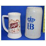 2 Beer Mugs