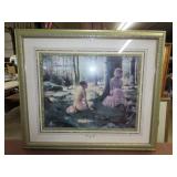 Albert Edelfelt "Under The Birches" Framed Print