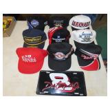 Lot of Earnhardt Hats & Other Hats