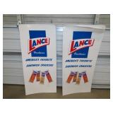 2 Lance Cracker Advertisements 50x24