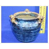 Pottery Frog Planter