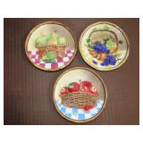 3 Plates 8"