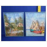 2 Oil on Canvas 8x10 Ludobic Simpson