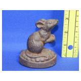 Cast Iron Mouse Door Stop
