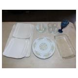 Lot of Misc Dishes & Glassware