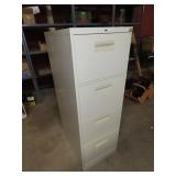 4 Drawer Locking Metal File Cabinet