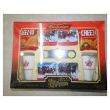 Budwesier Glass & Coaster Set - NEW