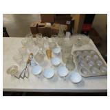 Lot of Glassware