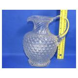 Hobnail Glass Pitcher
