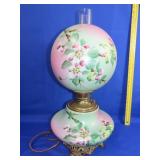 Handpainted Gone With The Wind Style Table Lamp