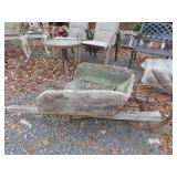Yard Art Wheelbarrow