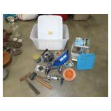 Tub w/Lids - Misc Tools & Hardware