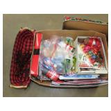 Lot of Christmas Gift Wrapping Supplies