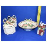 4 Piece Fitz & Floyd Lot