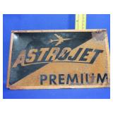 Metal Astro Jet  Premium Sign