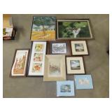 Lot of Framed Art