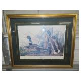 Mallard Duck Framed Print 36x30