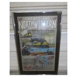 Chicago & Northwestern RR Framed Print