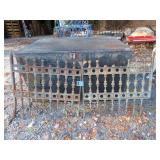 Pair of Wrought Iron Gates (26"x23")