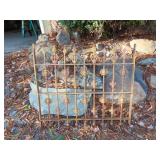 Wrought Iron Gate (29"x26")