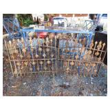 Pair of Wrought iron Gates (27"x26")