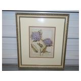 Framed Hydrangeas Print