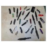 Lot of Pocket Knifes