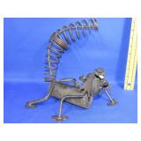 Metal Yard Art Squirrel