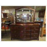 Universal Furniture Triple Dresser w/ Mirror