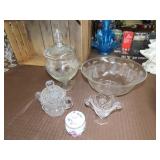 5pc Glassware Lot