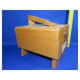 Wood Shoe Shine Box