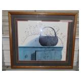 Wild Rose Berries Pauline Campanelli Framed Print