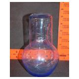 Etched Glass Water Set