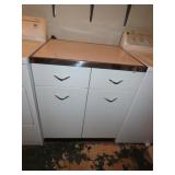 Vintage Metal Kitchen Cabinet