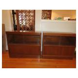 Pair of MCM Sectional Book Cases
