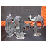 Pewter Nativity Set