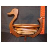 Collaposable Wood Duck Basket