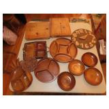Lot of Woodenware