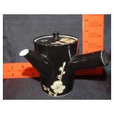 Black & Gold Decorated Japanese Teapot