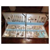 2 Sets of Nickel Silver Flatware