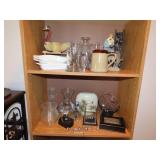 Double Shelf Lot - Misc Glassware