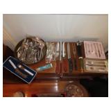 Lot of Kitchen Utensils & Flatware
