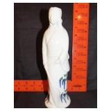 Decorated Asian Lady Candle Holder