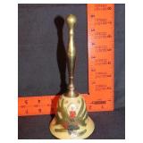 Decorated Glass Bell