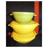3 Pieces of Vintage Tupperware
