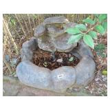 2 Piece Plastic Fountain